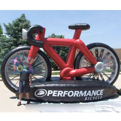 XIXI TOYS outdoor Custom Bespoke Giant inflatable mountain bike model huge inflatable bicycle models for sale