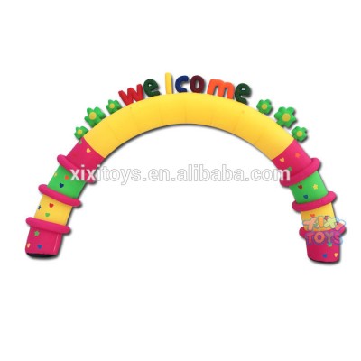 Welcome Inflatable Arch / Flower Inflatable Gate / Event Plan Inflatable Gantry