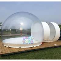 XIXI TOYS Outdoor inflatable bubble tent clear dome house,inflatable transparent camping tent