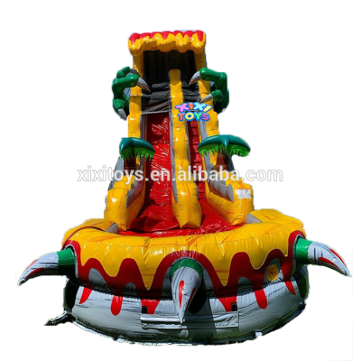 T-rex Inflatable Water Slide, Dino Water Slides, Dinosaur Water Slide Inflatable