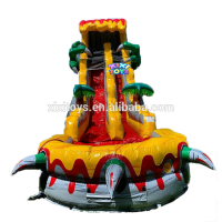 T-rex Inflatable Water Slide, Dino Water Slides, Dinosaur Water Slide Inflatable