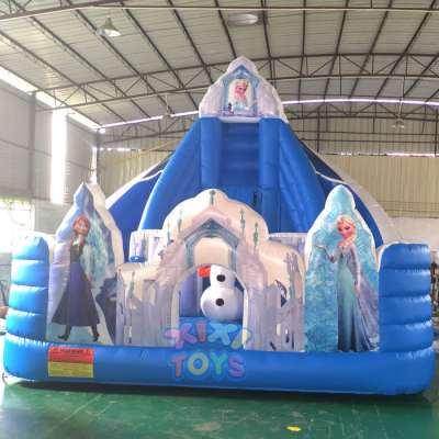 XIXI TOYS Outdoor PVC inflatable princess slide playground for children birthday party