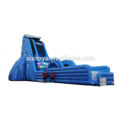 Tall Freefall Inflatable Water Slide Adult, Water Slides Commercial