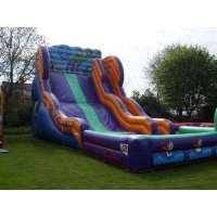 popular water playing inflatable slide